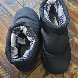 UGG Black Puffer Ankle Booties